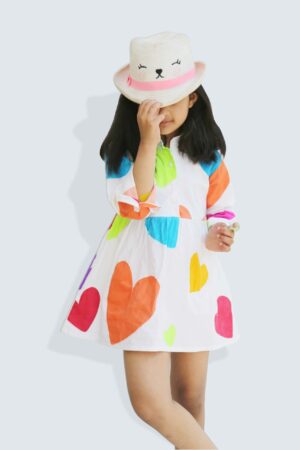 Candy Swirl Shirt Dress - Image 3