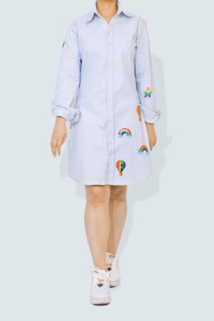Wednesday Shirt Dress - Image 1